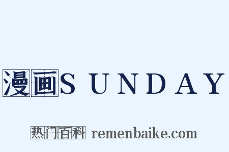 漫画SUNDAY是什么意思的图片